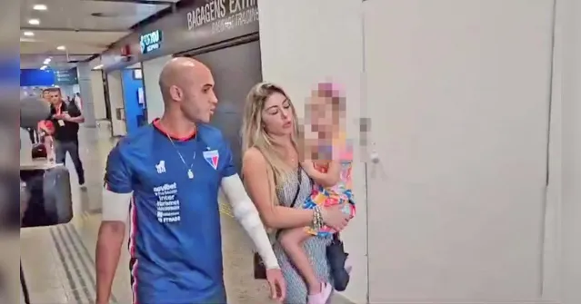 Imagem ilustrativa da notícia Fortaleza: “Machucou no trabalho?“, pergunta filha de Dudu