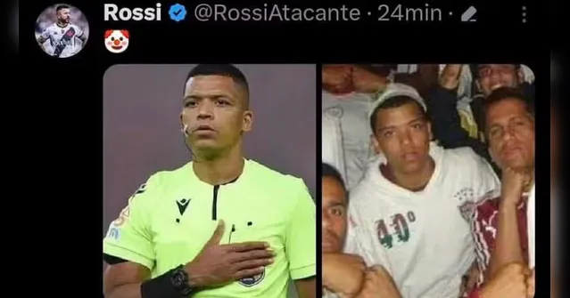 Imagem ilustrativa da notícia Jogador paraense do Vasco acusa árbitro de ser Fluminense