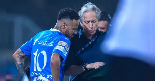 Imagem ilustrativa da notícia Jorge Jesus critica: para Neymar, o futebol não é prioridade