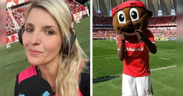 Imagem ilustrativa da notícia Jornalista denuncia assédio sexual por mascote do Inter