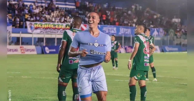 Imagem ilustrativa da notícia Lucca Carvalho vibra com gol logo na estreia pelo Paysandu