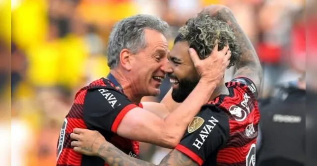 Imagem ilustrativa da notícia Presidente do Fla aconselha Gabigol: "inspire-se no Zico"