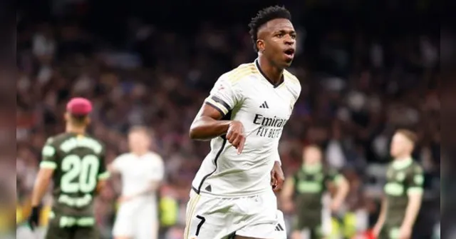 Imagem ilustrativa da notícia Vini Jr brilha, Real Madrid goleia Girona e amplia liderança