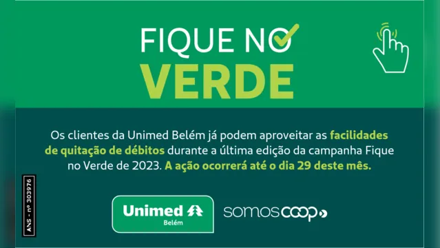 Imagem ilustrativa da notícia Unimed Belém lança última edição do ano do Fique no Verde
