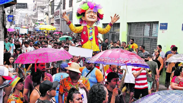 Imagem ilustrativa da notícia Dias de folia devem ser com chuvas frequentes