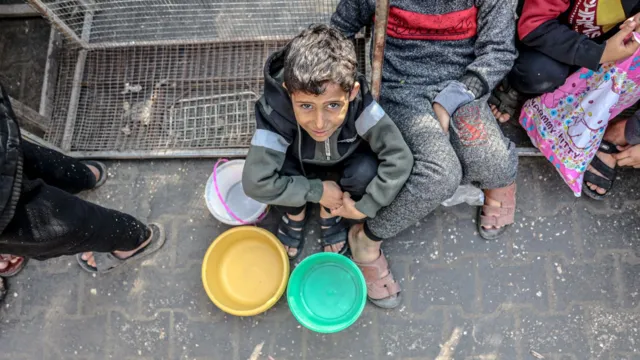 Imagem ilustrativa da notícia Crianças em Gaza estão sem água para sobreviver, diz Unicef