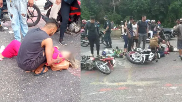 Imagem ilustrativa da notícia Três pessoas ficam feridas em acidentes de moto em Belém