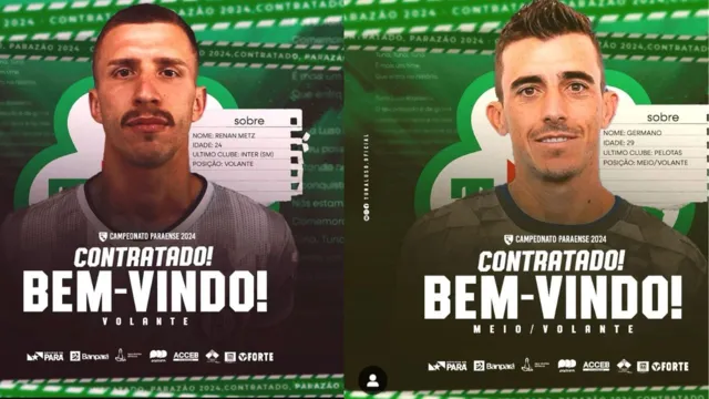 Imagem ilustrativa da notícia Diretoria de futebol da Tuna anuncia mais duas contratações