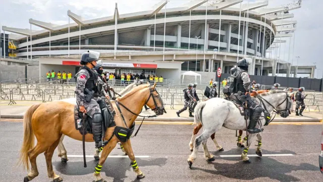 Imagem ilustrativa da notícia Esquema de segurança é definido para Paysandu x Remo