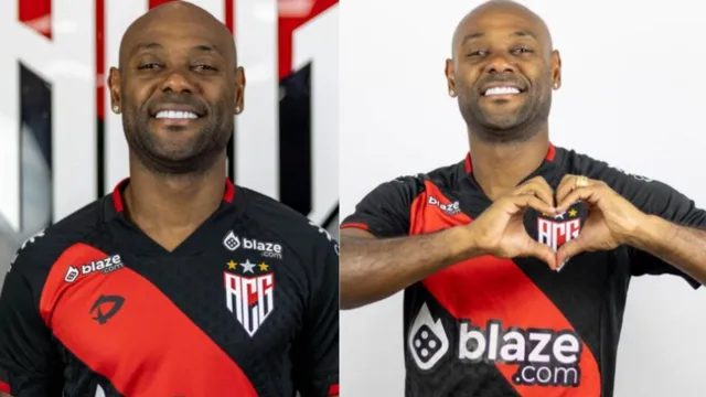 Imagem ilustrativa da notícia É do Dragão! Vagner Love é o novo contratado do Atlético-GO