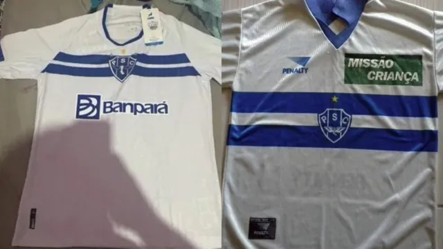 Imagem ilustrativa da notícia Vídeo: suposta camisa do Paysandu relembra anos 2000