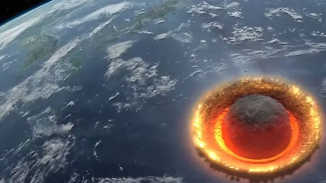 Imagem ilustrativa da notícia Vídeo mostra asteroide que pode colidir com a Terra em 2029