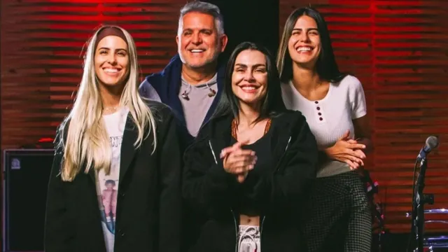 Imagem ilustrativa da notícia Vídeo: Cleo Pires sai de grupo formado por irmãs e padrasto