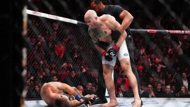 Imagem ilustrativa da notícia Vídeo: Lutador é nocauteado no UFC e assusta torcedores