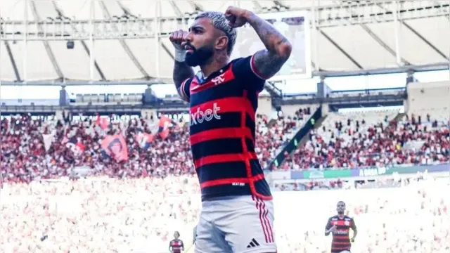 Imagem ilustrativa da notícia Carioca: Gabigol marca e Flamengo faz 3 a 0 no Volta Redonda