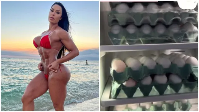 Imagem ilustrativa da notícia Gracyanne debocha após Belo confirmar dieta com 70 ovos