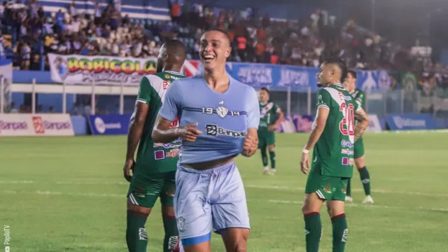 Imagem ilustrativa da notícia Lucca Carvalho vibra com gol logo na estreia pelo Paysandu