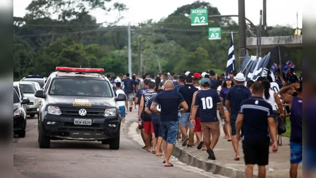 Imagem ilustrativa da notícia Trânsito é intenso nos arredores do Mangueirão para o Re-Pa