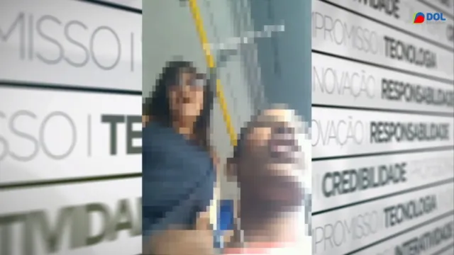 Imagem ilustrativa da notícia Rapaz acusa mulher de assédio em ônibus. Veja o vídeo