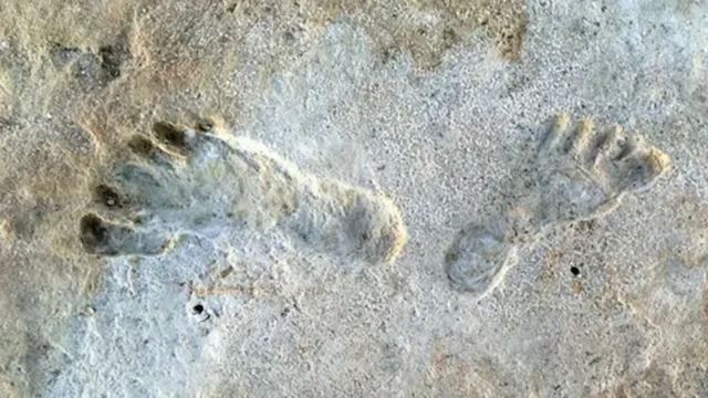Imagem ilustrativa da notícia Pegadas humanas de 90 mil anos são achadas no Marrocos