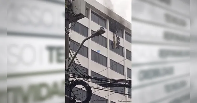 Imagem ilustrativa da notícia Ruas são interditadas após incêndio em Hotel de Belém