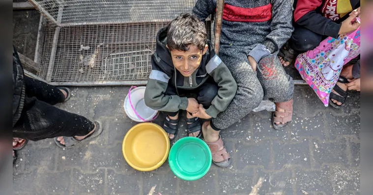 Imagem ilustrativa da notícia Crianças em Gaza estão sem água para sobreviver, diz Unicef