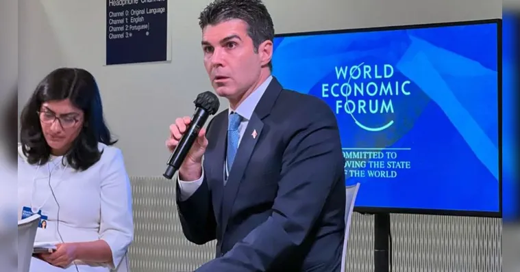 Imagem ilustrativa da notícia Helder destaca papel da Amazônia no Fórum Econômico Mundial
