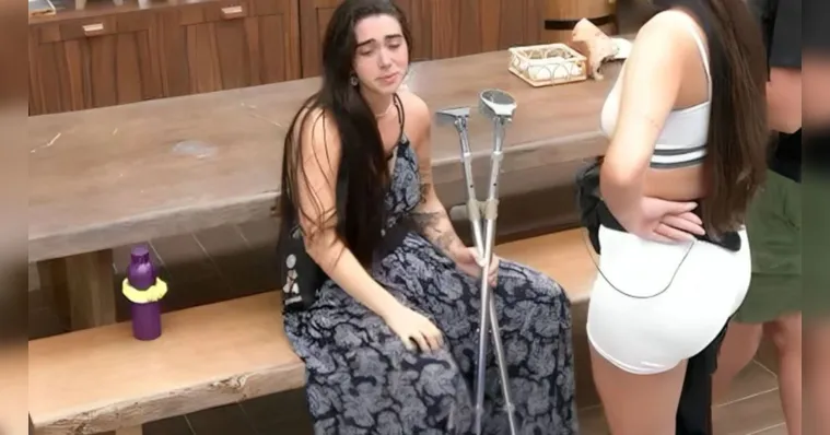 Imagem ilustrativa da notícia Produção do BBB dá bronca em sister por "emprestar" muletas