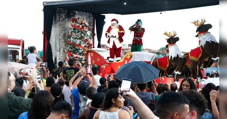 Imagem ilustrativa da notícia Caravana de Natal faz alegria de crianças das UsiPaz
