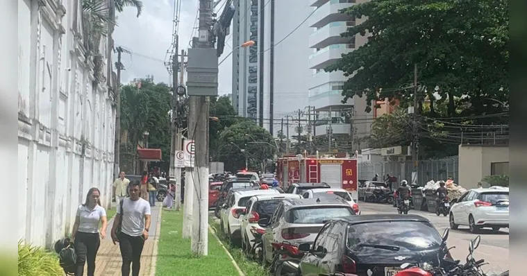Imagem ilustrativa da notícia Princípio de incêndio é registrado em prédio de Belém 