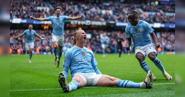 Imagem ilustrativa da notícia Manchester City vence Everton e segue na cola do Liverpool