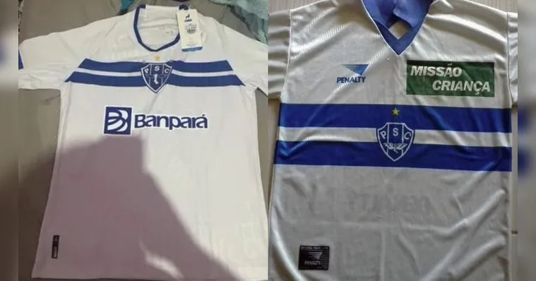 Imagem ilustrativa da notícia Vídeo: suposta camisa do Paysandu relembra anos 2000