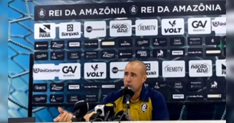 Imagem ilustrativa da notícia Clube do Remo: Catalá elogia desempenho da base após vitória