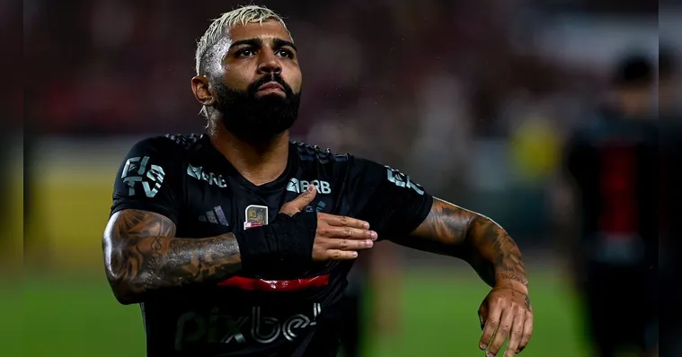 Imagem ilustrativa da notícia Gabigol brilha, quebra jejum e declara amor por Belém