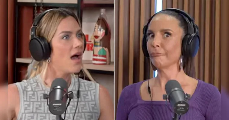 Imagem ilustrativa da notícia Ivete Sangalo diz para Ewbank que já transou com Gagliasso 