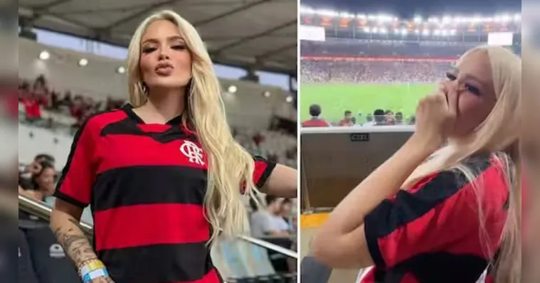 Imagem ilustrativa da notícia Karoline Lima vira fantasia de torcedores do Flamengo no Rio