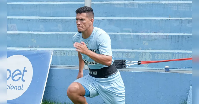 Imagem ilustrativa da notícia Paysandu: Vinícius Leite supera lesão e mira jogo em Cametá