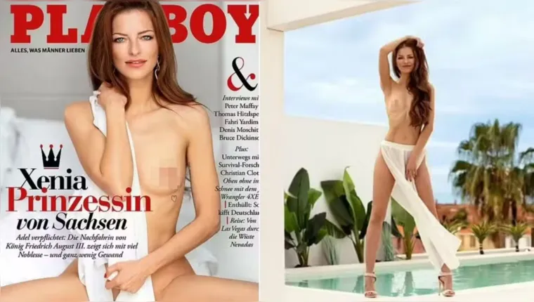 Imagem ilustrativa da notícia Princesa alemã se torna a primeira a posar para a 'Playboy'