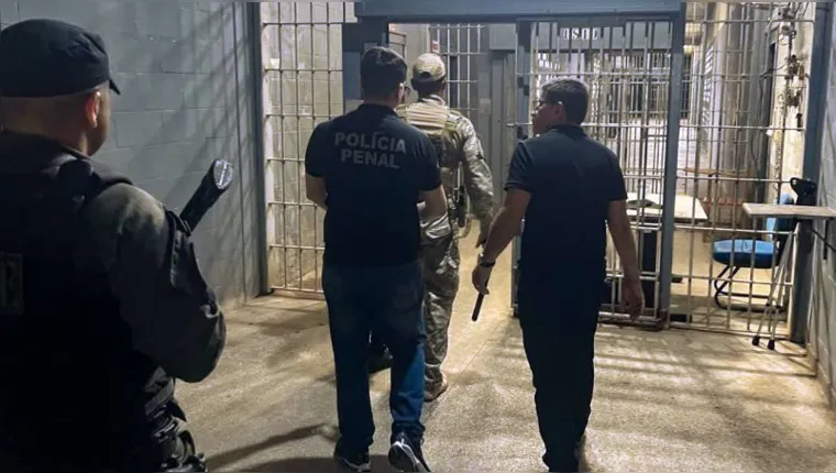 Imagem ilustrativa da notícia Seap inicia operação "Muralha Segura" em 54 prisões do Pará