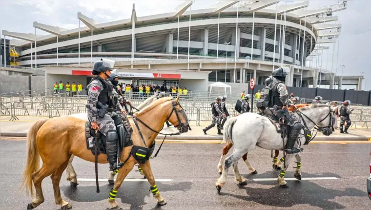 Imagem ilustrativa da notícia Esquema de segurança é definido para Paysandu x Remo