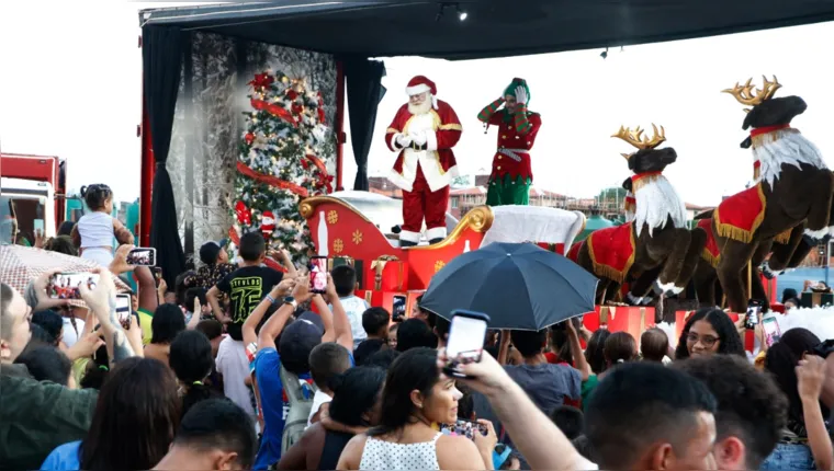 Imagem ilustrativa da notícia Caravana de Natal faz alegria de crianças das UsiPaz