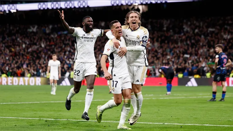 Imagem ilustrativa da notícia Modrić marca no fim e Real Madrid vence o Sevilla na La Liga