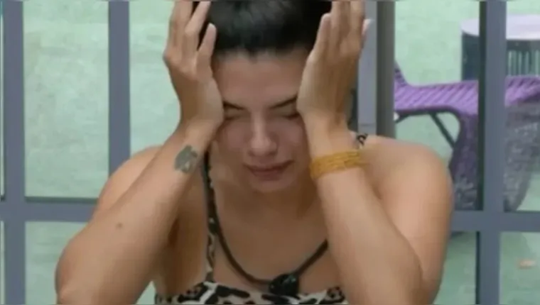 Imagem ilustrativa da notícia BBB 24: Fernanda chora por medo do Paredão após perder prova