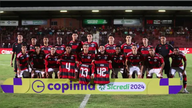Imagem ilustrativa da notícia Flamengo supera Náutico e segue vivo na Copinha