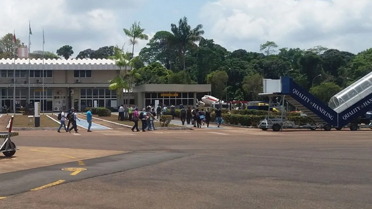 O fato aconteceu na tarde desta terça-feira (26) no aeroporto de Carajás no Pará