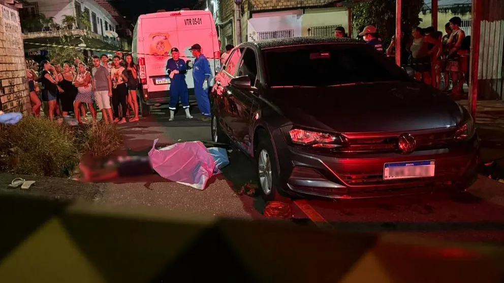 Homem deitado em rua não foi visto por condutora