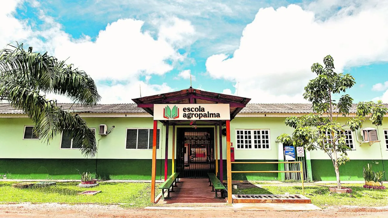 Escola Agropalma atende alunos da Educação Infantil e Ensino Médio