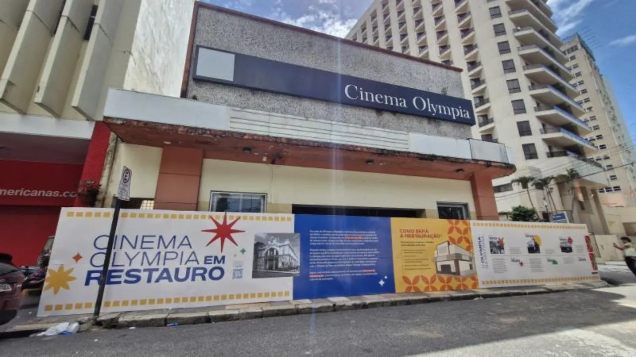 O Cinema Olympia estava com as portas fechadas desde 2020