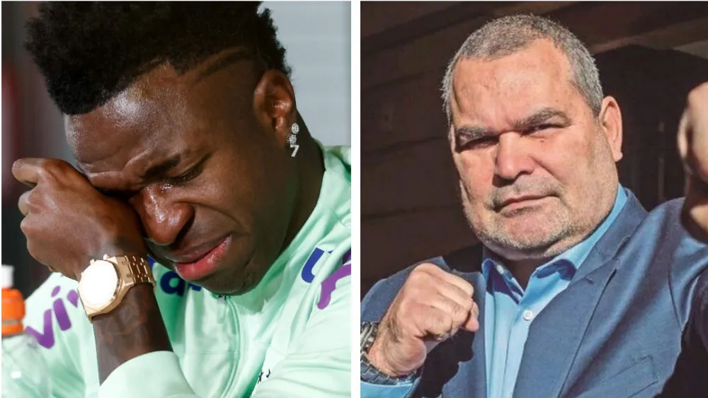 Após entrevista emocionada sobre racismo na Espanha, Vini Jr foi atacado pelo ex-goleiro Chilavert nas redes sociais