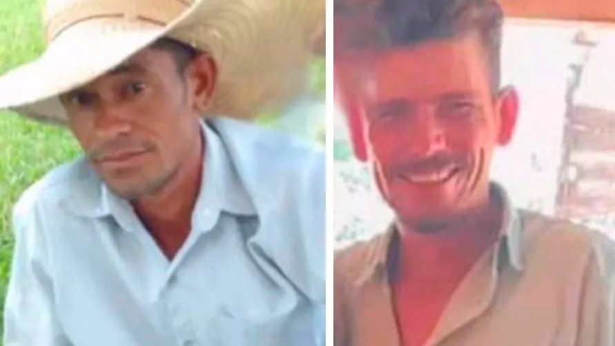 Cleiton Silva Santos de 37 anos e Hélio Teodorico Machado, de 39, foram encontrados mortos
